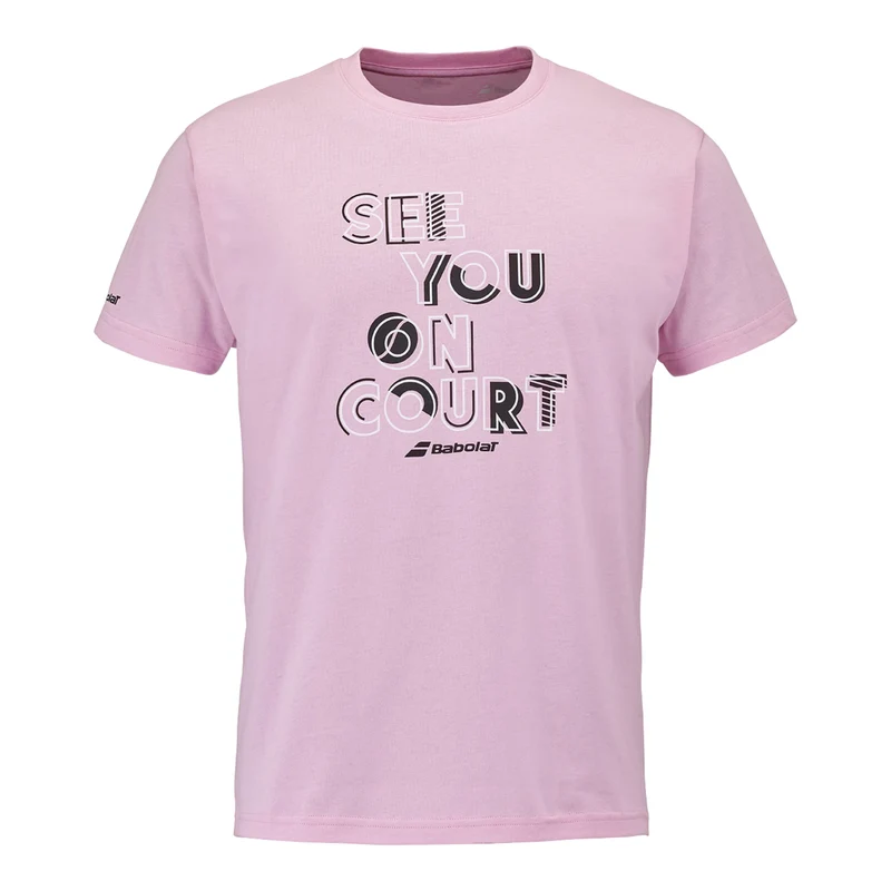 Babolat Exercise Message Tee Lilac Sachet