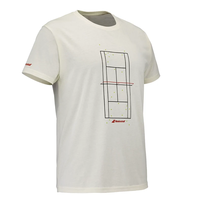 Babolat Exercise Message Tee Cannoli Cream