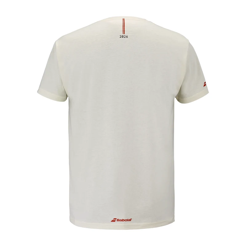 Babolat Exercise Message Tee Cannoli Cream
