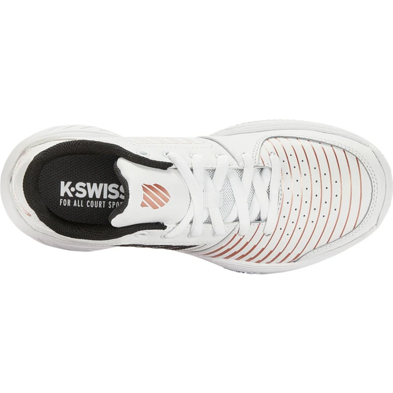 K-Swiss Court Express HB White/Gold Dames