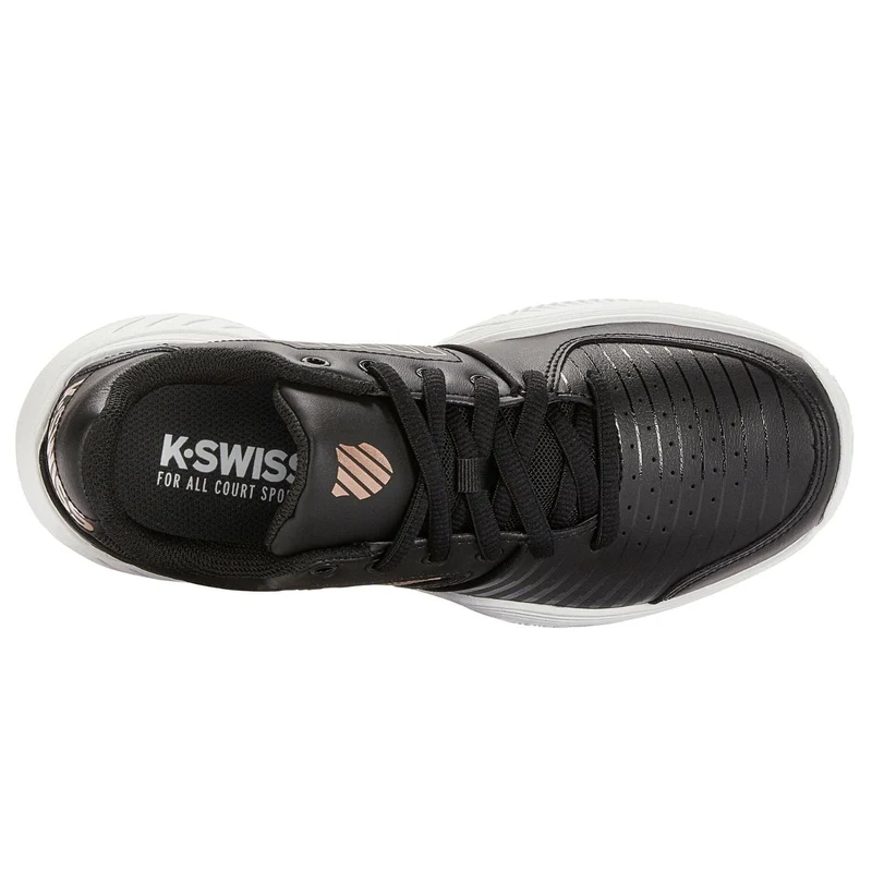 K-Swiss Hypercourt Express 2 HB Black/Pink Dames