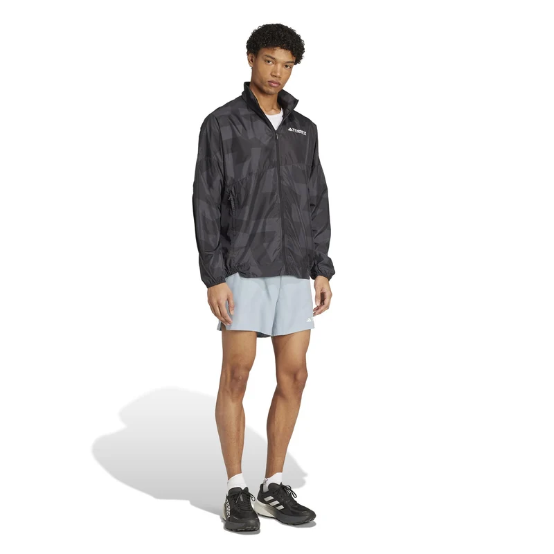 Terrex MT Wind Laufjacke Herren-Schwarz