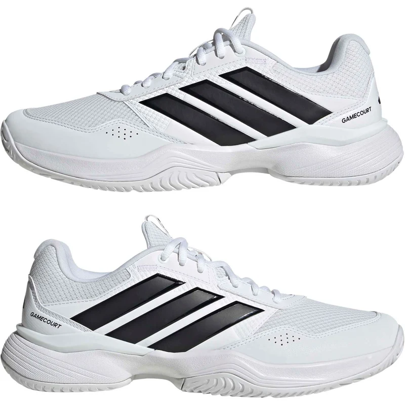 Adidas Gamecourt 3 White/Black Heren