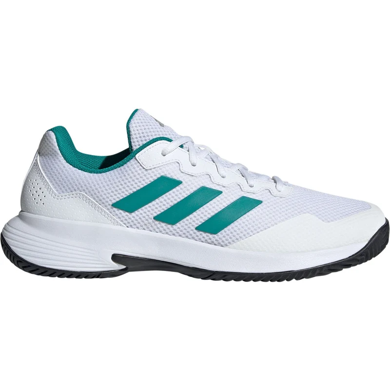 Adidas Gamecourt 2 Cloud White / Pure Teal Heren