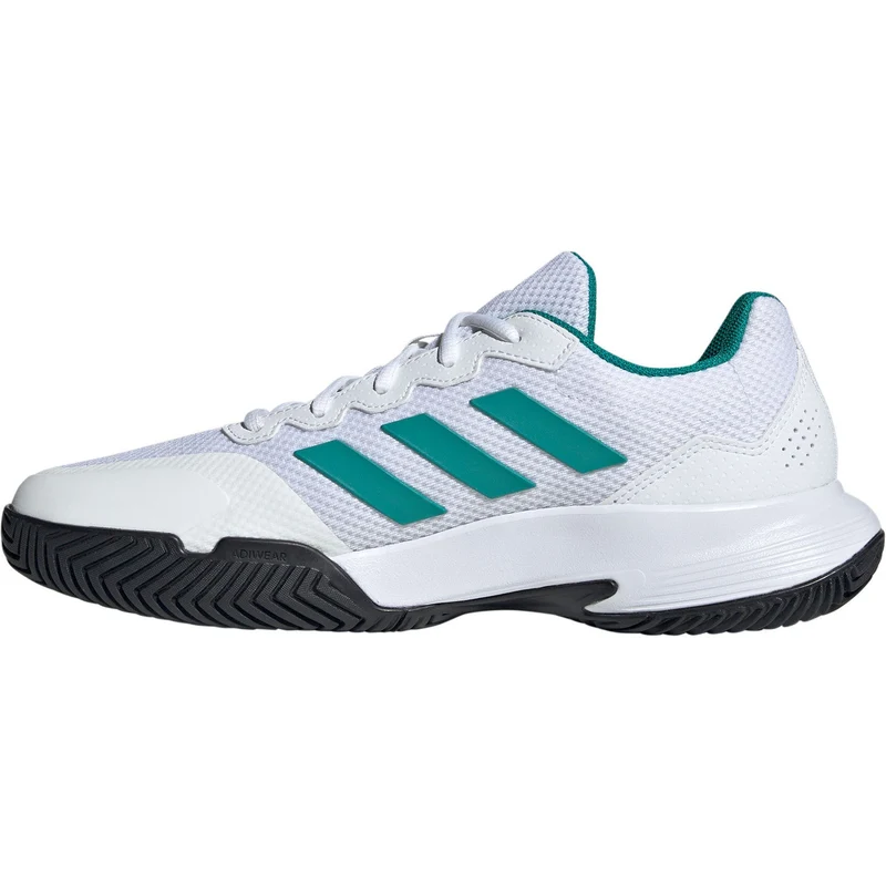 Adidas Gamecourt 2 Cloud White / Pure Teal Heren