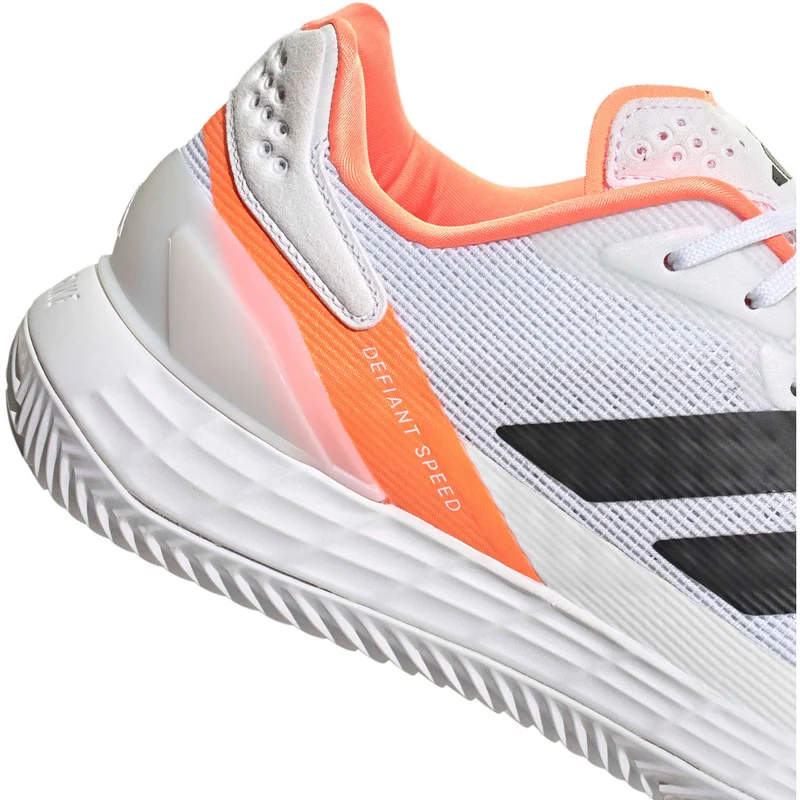 Adidas Defiant Speed White/Orange Heren