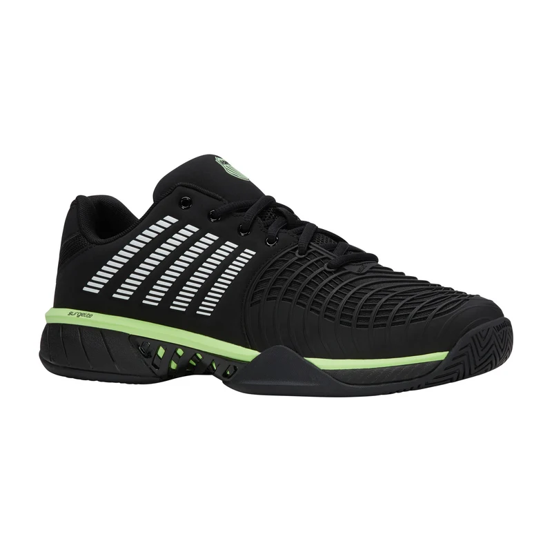 K-Swiss Express Light 3 Clay Black/Soft Neon Green Heren