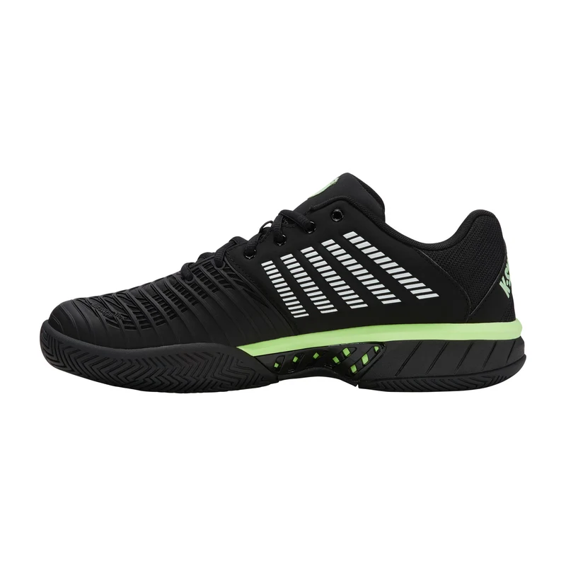 K-Swiss Express Light 3 Clay Black/Soft Neon Green Heren