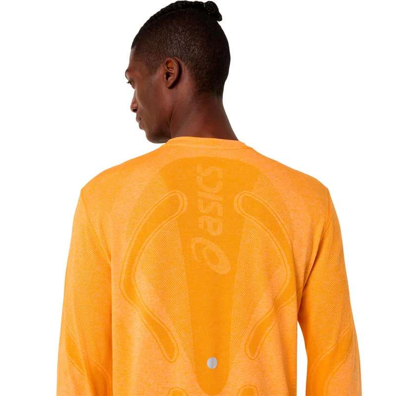 Road Seamless Laufshirt Herren - gelb