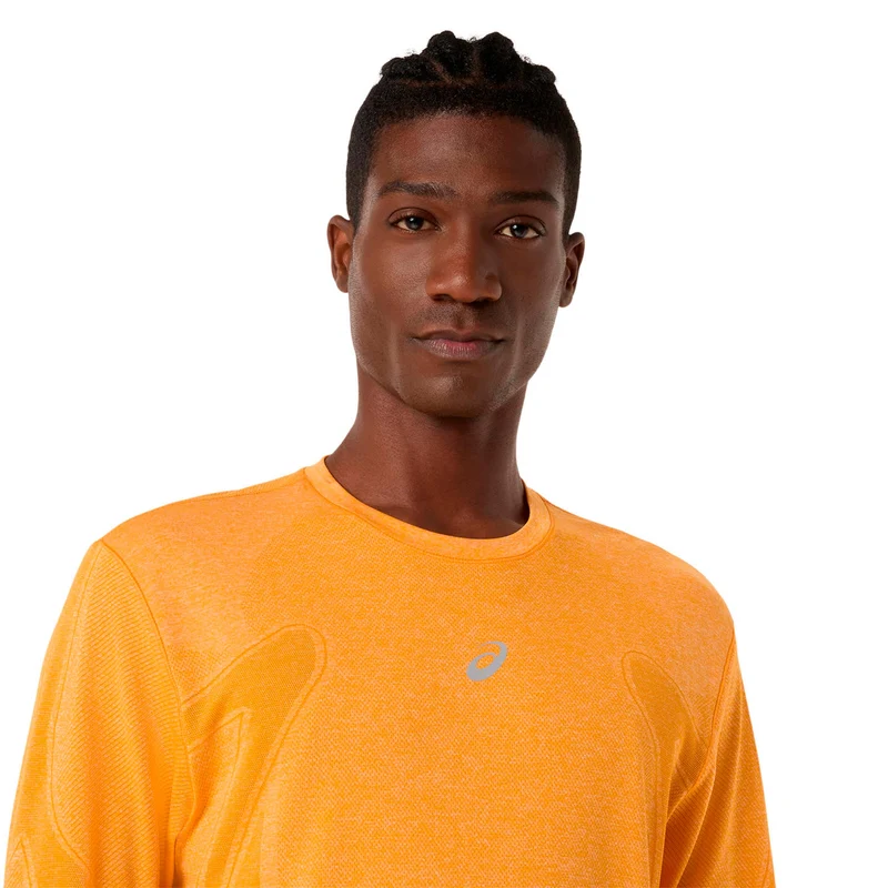 Road Seamless Laufshirt Herren - gelb