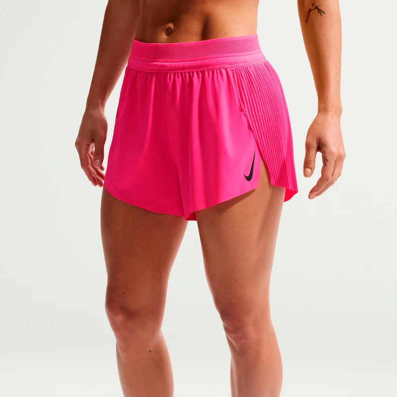 AeroSwift Laufshorts Damen - pink, schwarz