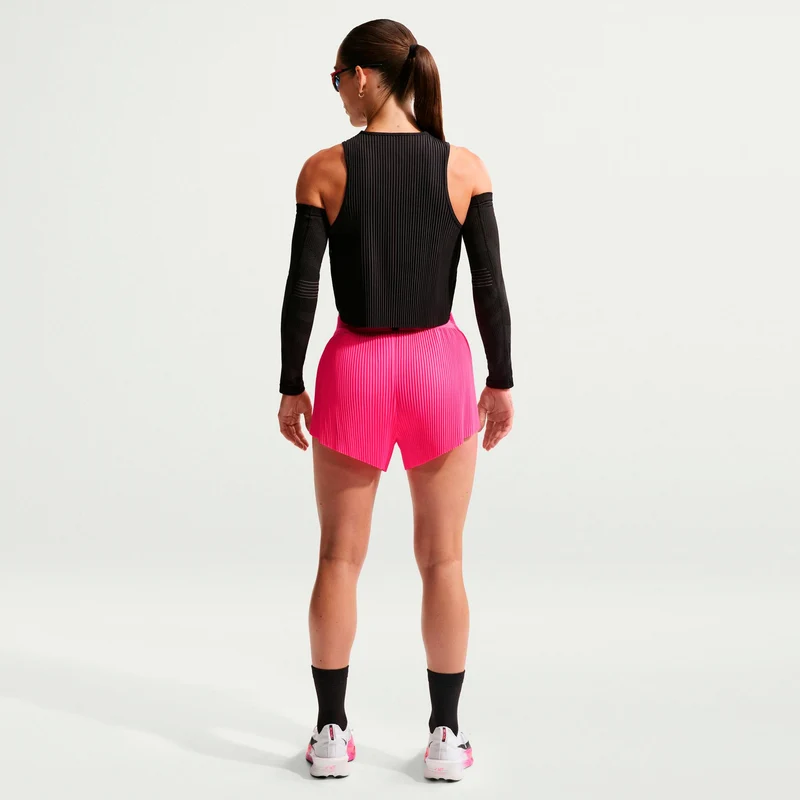 AeroSwift Laufshorts Damen - pink, schwarz
