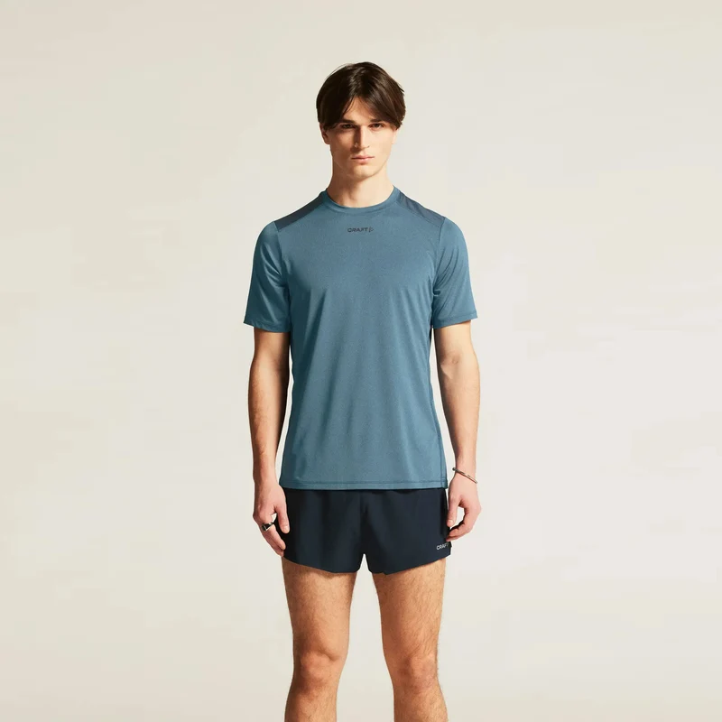 ADV Essence Laufshirt Herren - blau