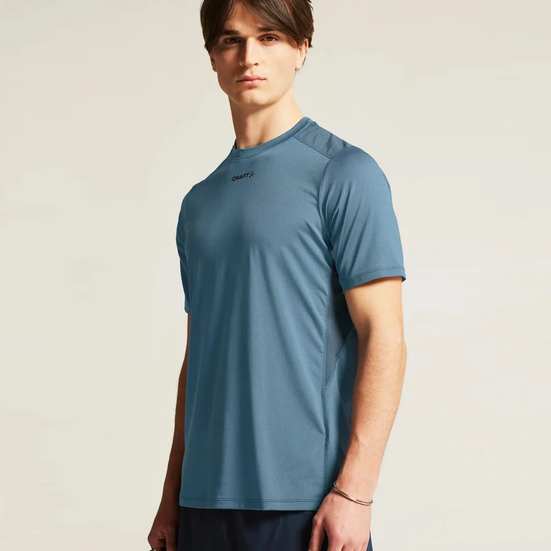 ADV Essence Laufshirt Herren - blau