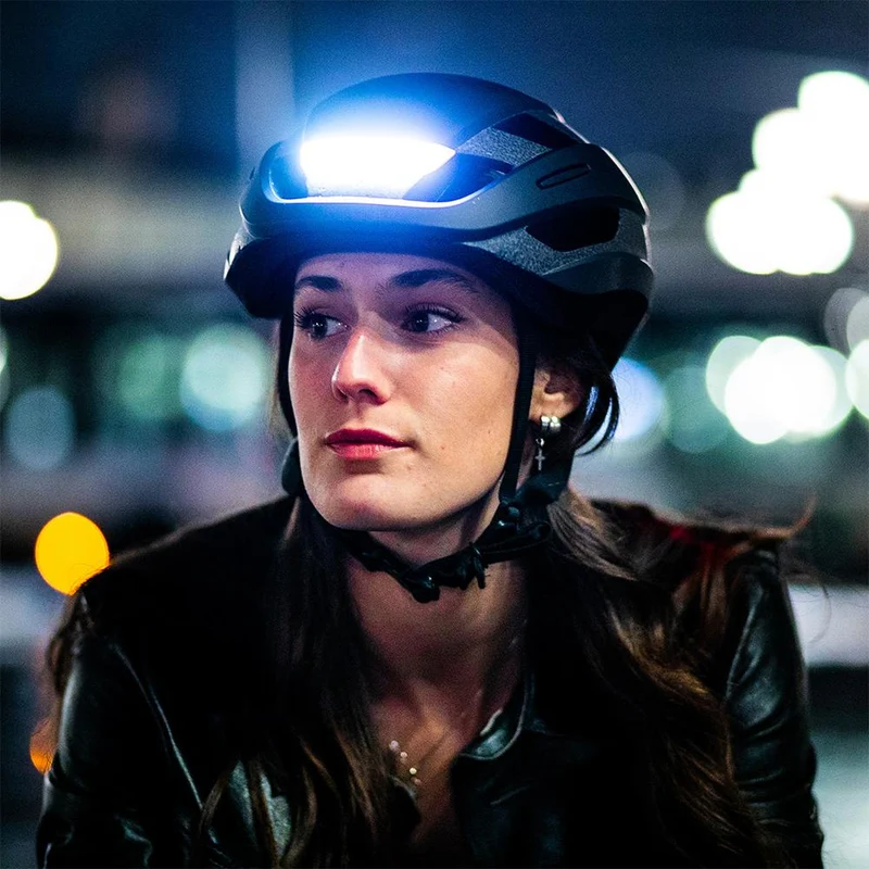 Lumos ULTRA MIPS Fahrradhelm jet white Unisex