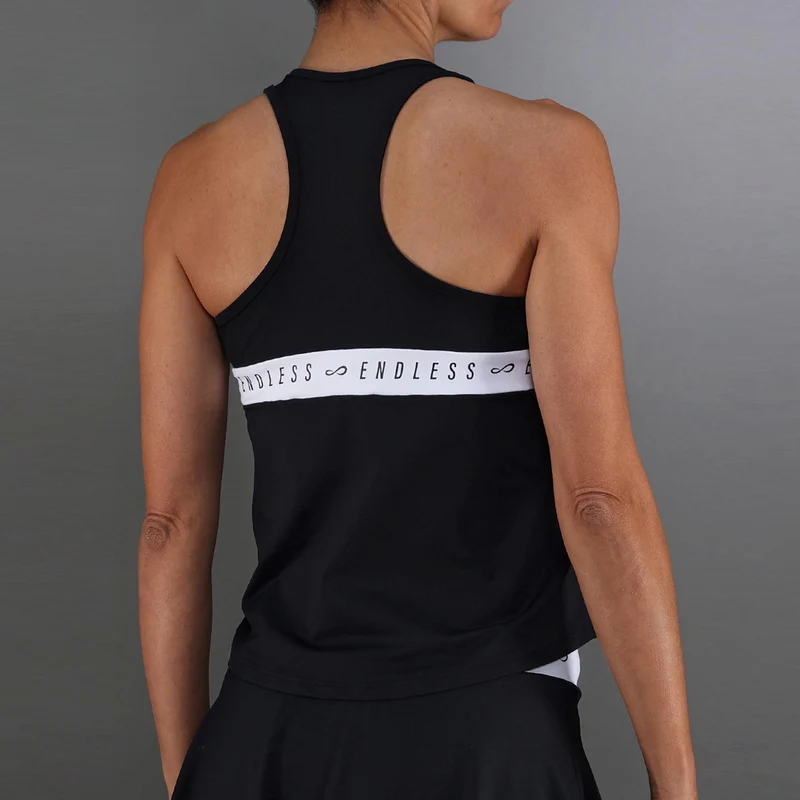 Allure Tank-Top Damen-schwarz