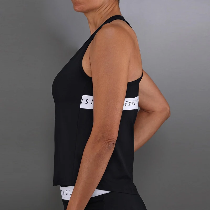 Allure Tank-Top Damen-schwarz