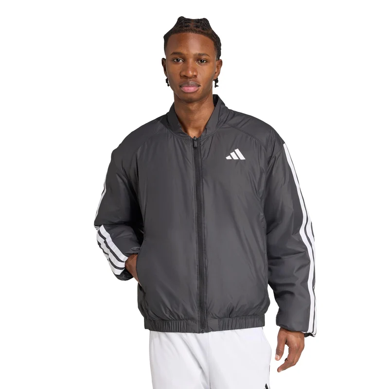 Essential 3Stripes Trainingsjacke Herren-Schwarz