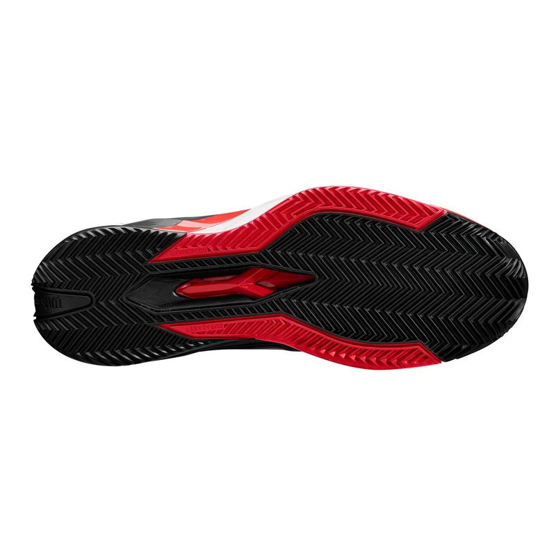 Rush Pro 4.5 Sandplatzschuh Herren - schwarz, rot