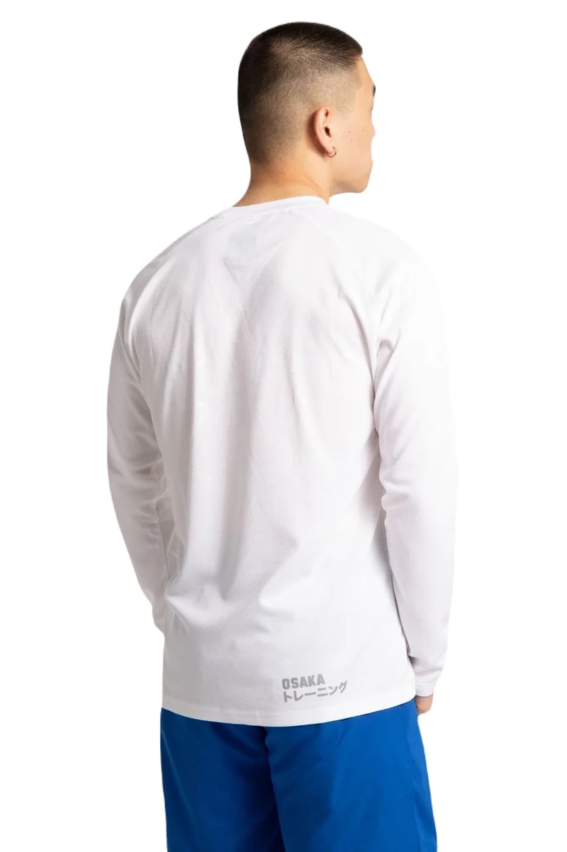 Osaka Men's Training Tee Long Sleeve (White)