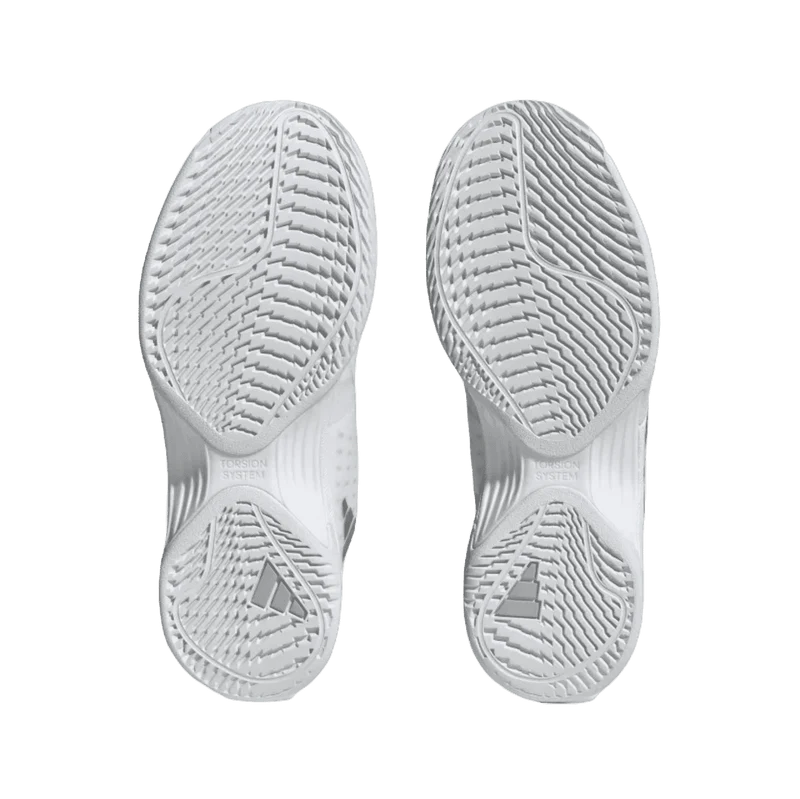 Adidas Avacourt Shoes (Cloud White/Silver Metallic/Cloud White)