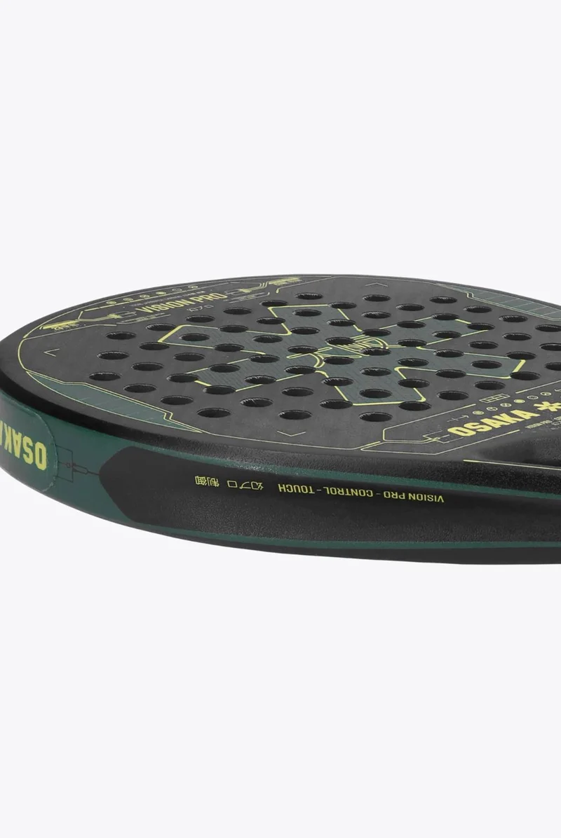 Osaka Vision Pro Control Touch 2023 Padel Racket (Green/Yellow)