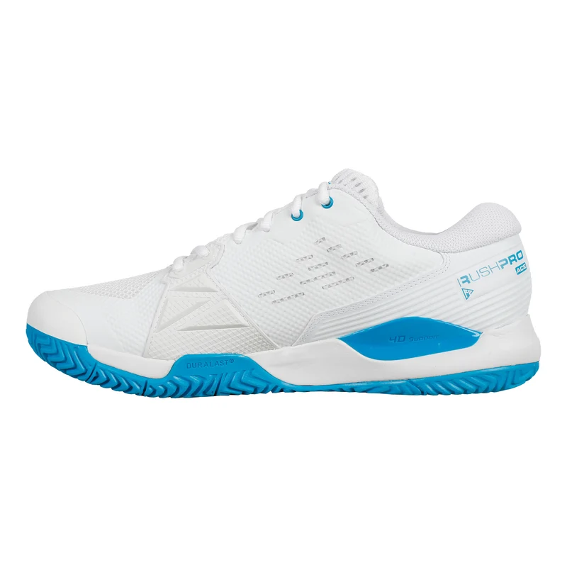 Rush Pro Ace Allcourtschuh Herren-Weiß