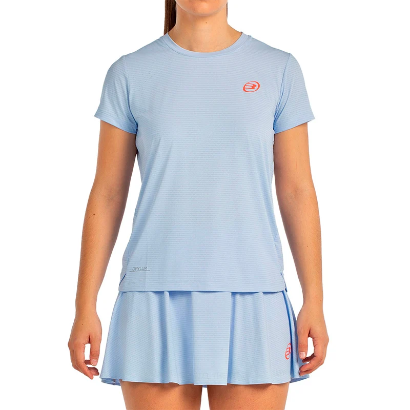 BULLPADEL CHAMUY Azul Celeste Mujer (Camiseta)