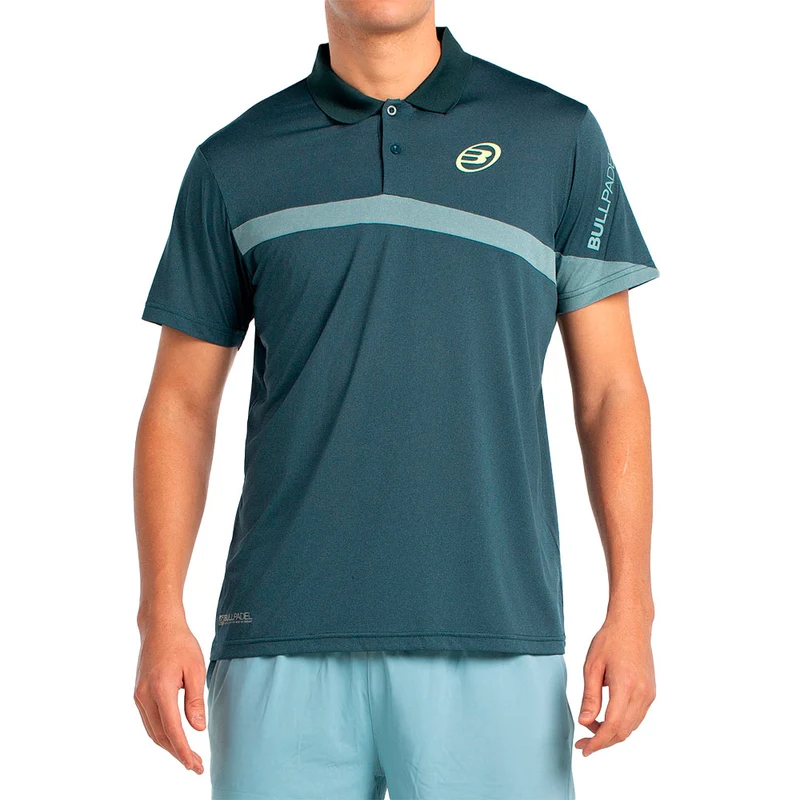 BULLPADEL LUCIR Verde Oscuro Hombre (Polo)