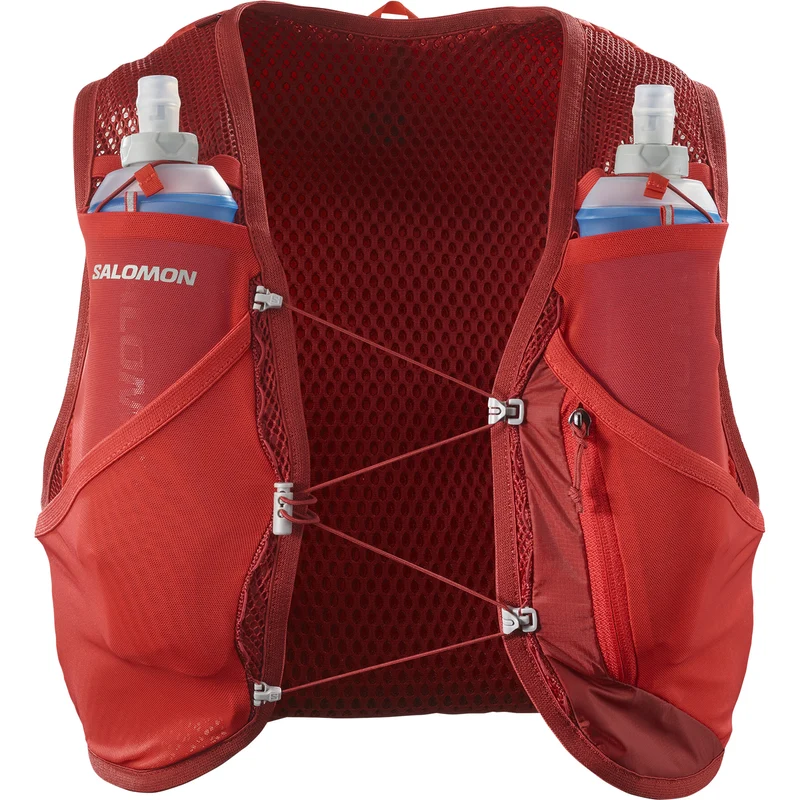 SALOMON Active Skin 8 Set Red Dahlia Rucksack