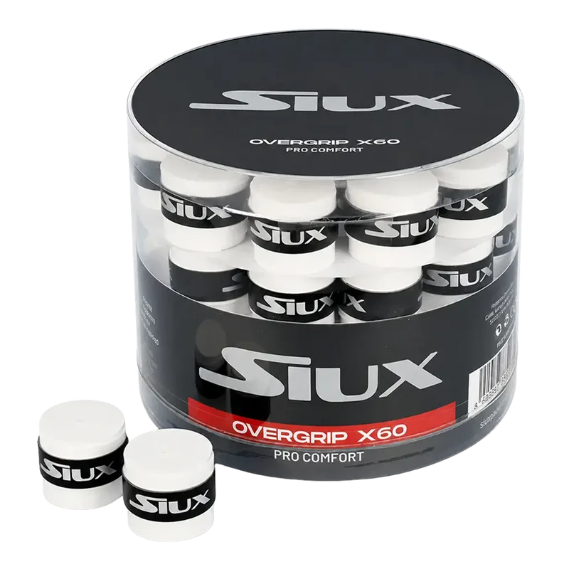 Tambor Siux Pro Comfort Lisos Blancos (Pack x60)