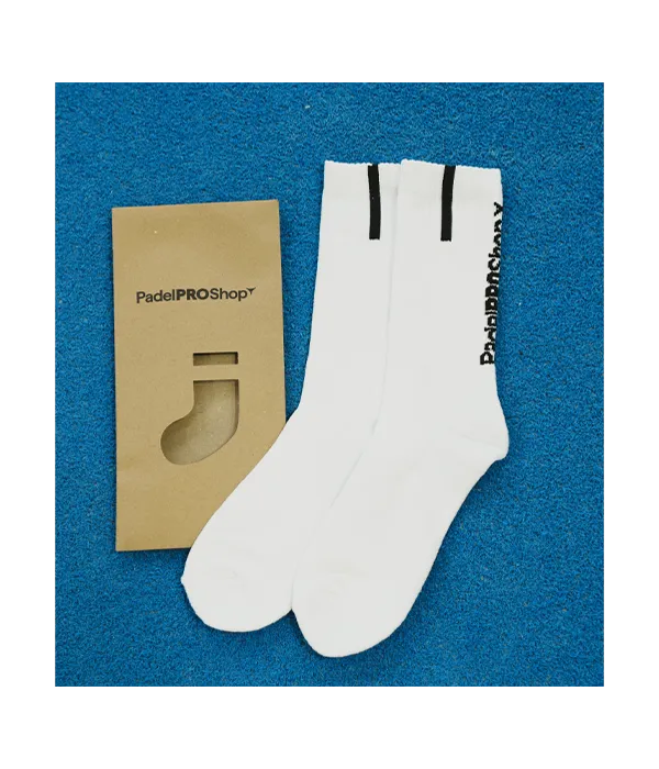 Calcetines PadelPROShop Blanco 2025 Promo
