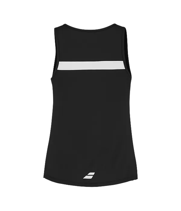 Camiseta Babolat Tank Top Black/Black Mujer