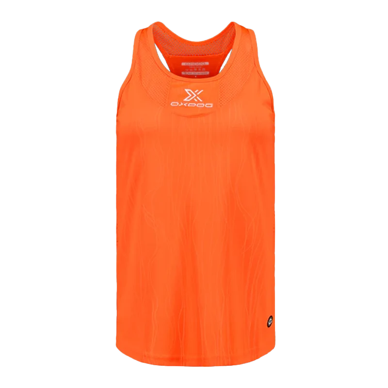 Camiseta Tirantes Oxdog Tiebreak Mujer Naranja 2025