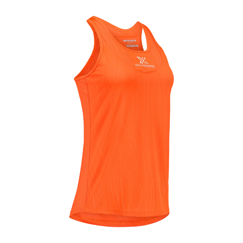 Camiseta Tirantes Oxdog Tiebreak Mujer Naranja 2025