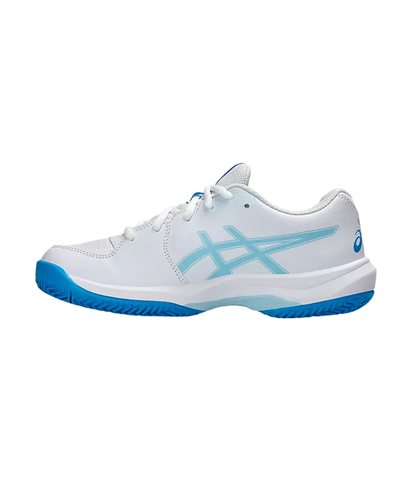 Zapatillas Asics Gel-Game GS Clay/OC Kids White/Blue Coast