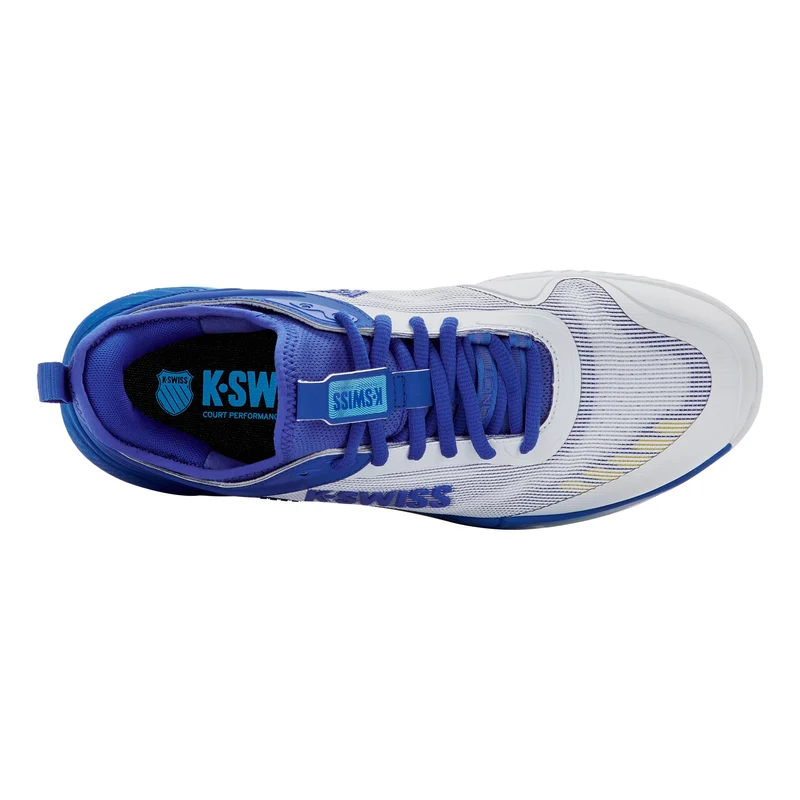 Hypercourt Pinnacle Allcourtschuh Herren - weiß, blau