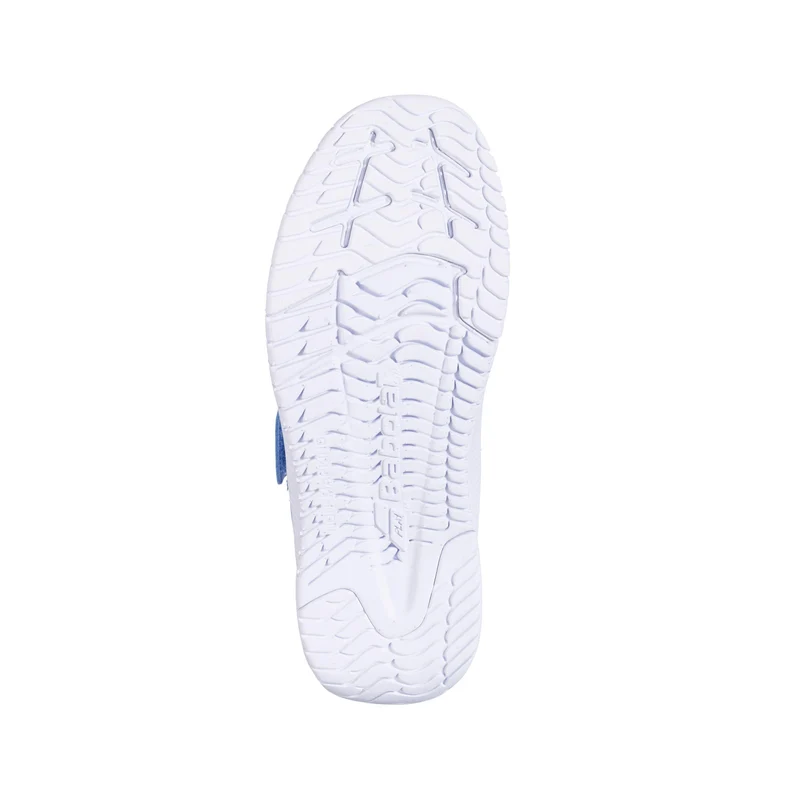 Pulsion Allcourtschuh Kinder - hellblau, weiß