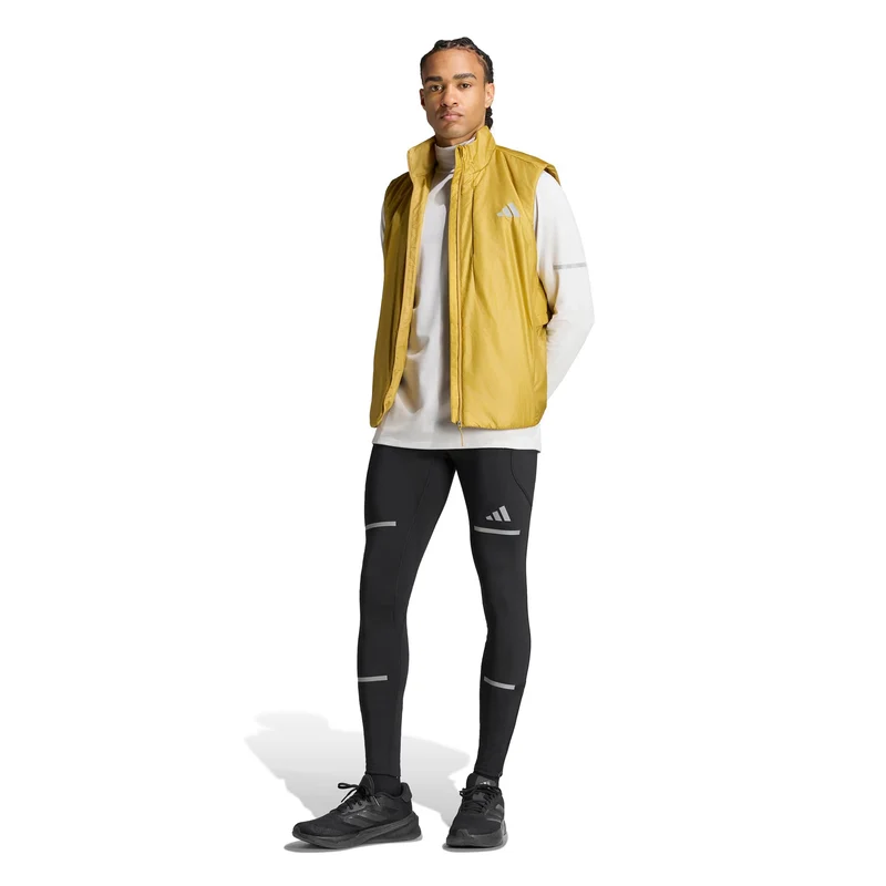 adi365 Warm Laufshirt Herren - grau