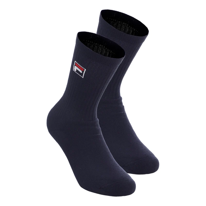 F-Box Crew Sport Tennissocken 2er Pack Unisex - dunkelblau
