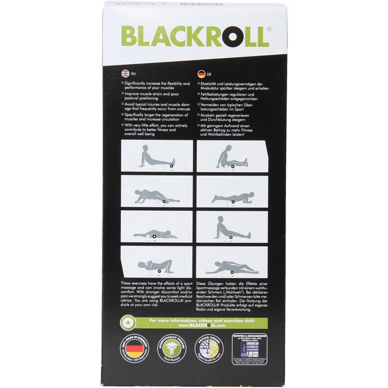 BLACKROLL STANDARD 30 Schaumrolle für Regeneration