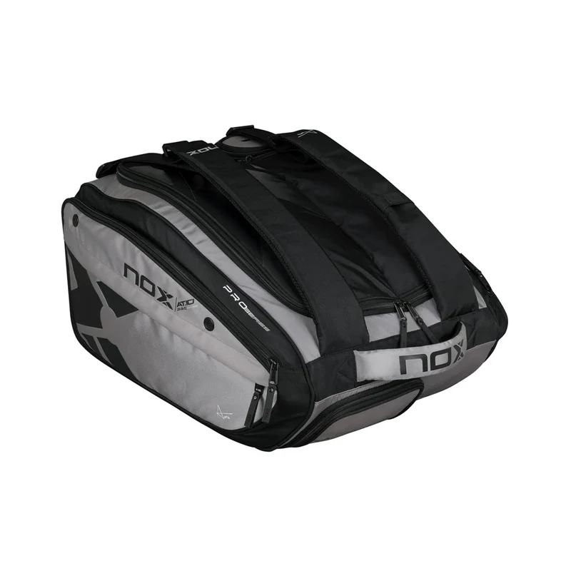 AT10 Competition XL Compact Padelschlägertasche-Schwarz,Grau