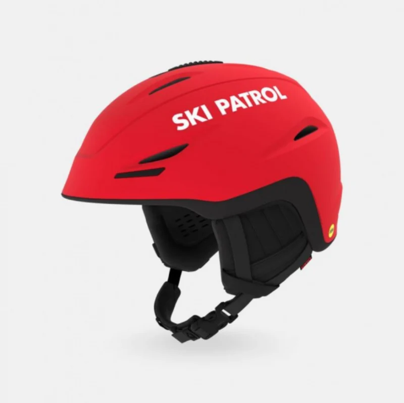 Giro UNION MIPS Skihelm mat bright red patrol Unisex