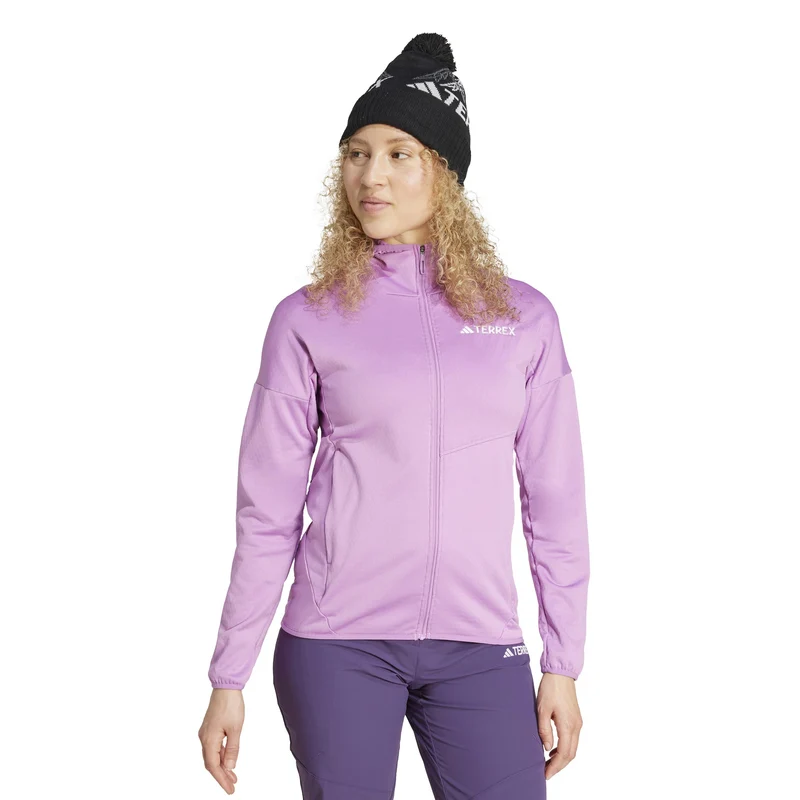 Terrex XPR Light Fleece Laufjacke Damen-Lila