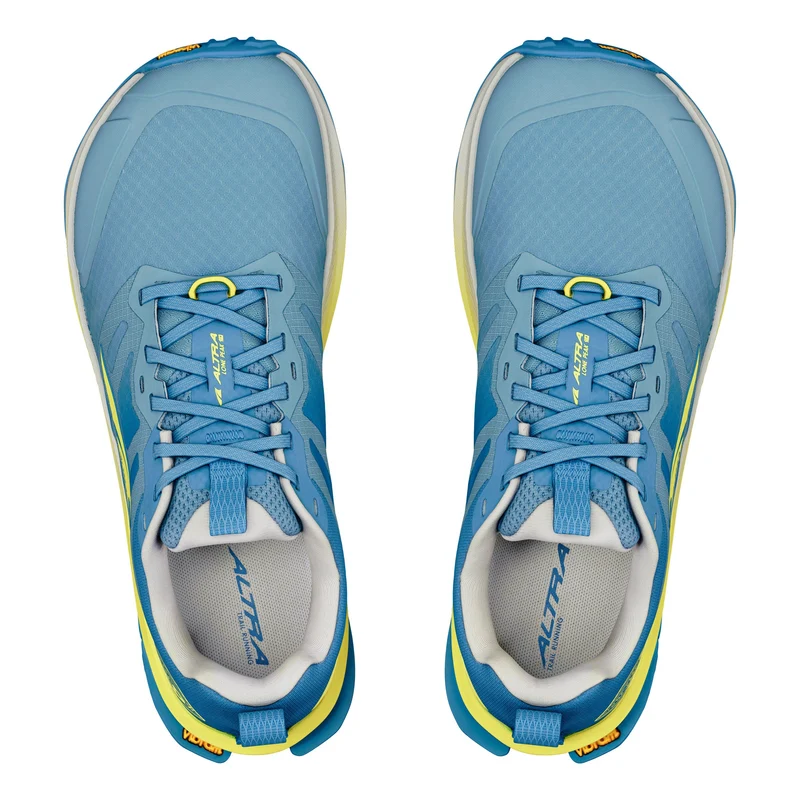 Lone Peak 9+ Trailschuh Damen - blau, limette