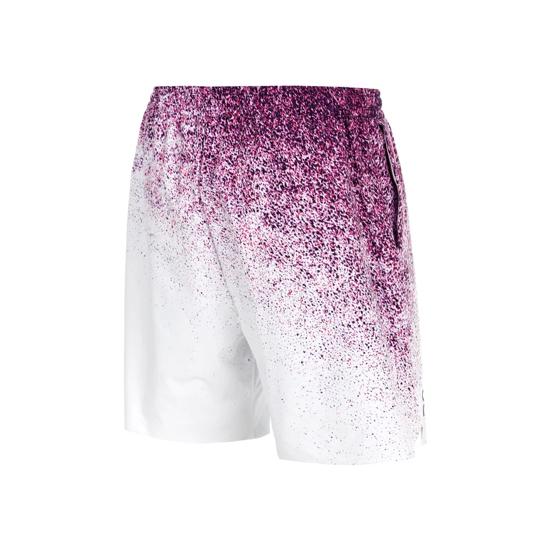 7" Court Fade Shorts Herren - lila, weiß
