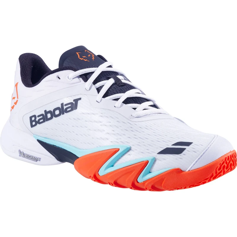 Babolat Premura 3 Lebron White/Orange Heren