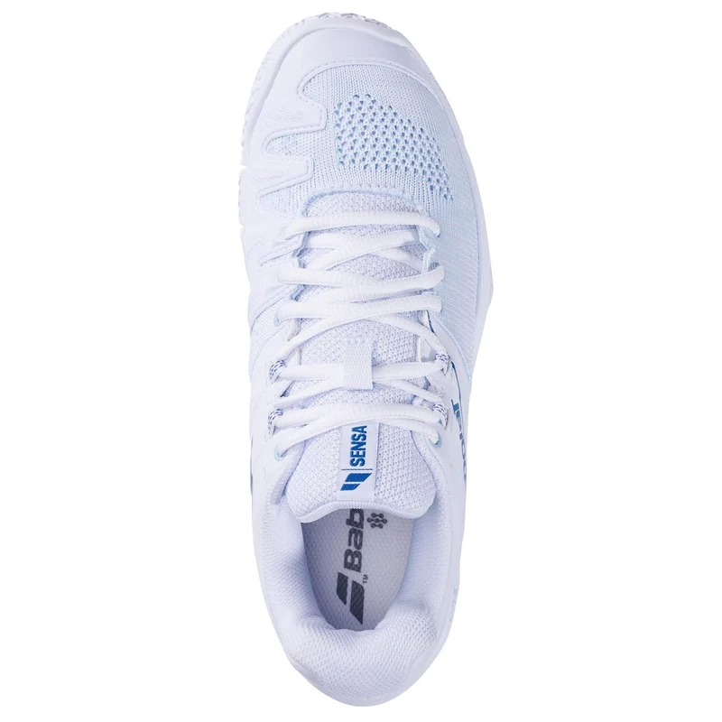 Babolat Sensa White/Cool Blue Dames