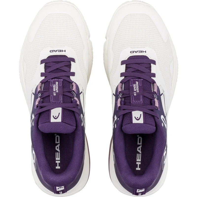Head Motion Team 1.5 Padel Chalk White/Purple Night Dames