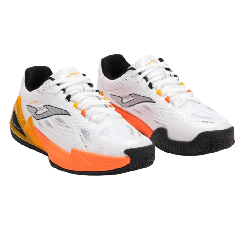Joma Open White Fluorescent Saffron Heren